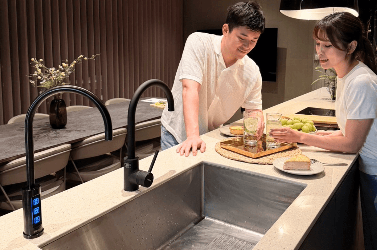 HA House 冬此次特別導入 TOYO SPACO觸控櫥下型氣泡水冰溫熱飲水機X-3 Pro